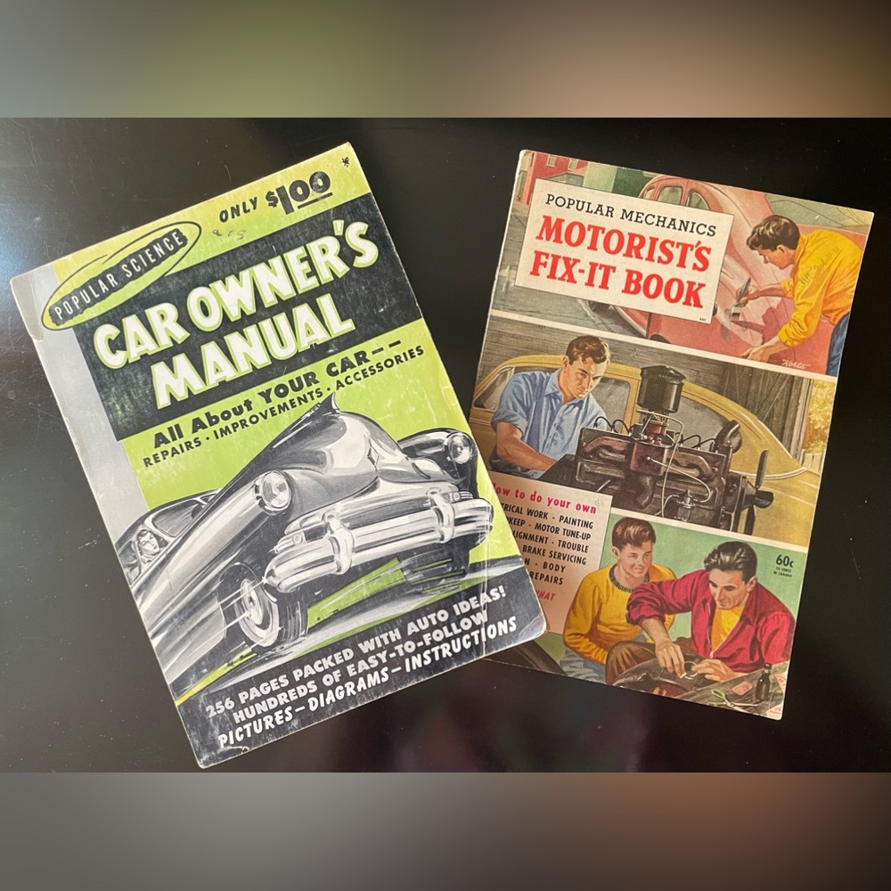 Vintage Car Owner's Manuals